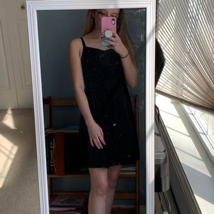 Like New Form Fitting Black Dress